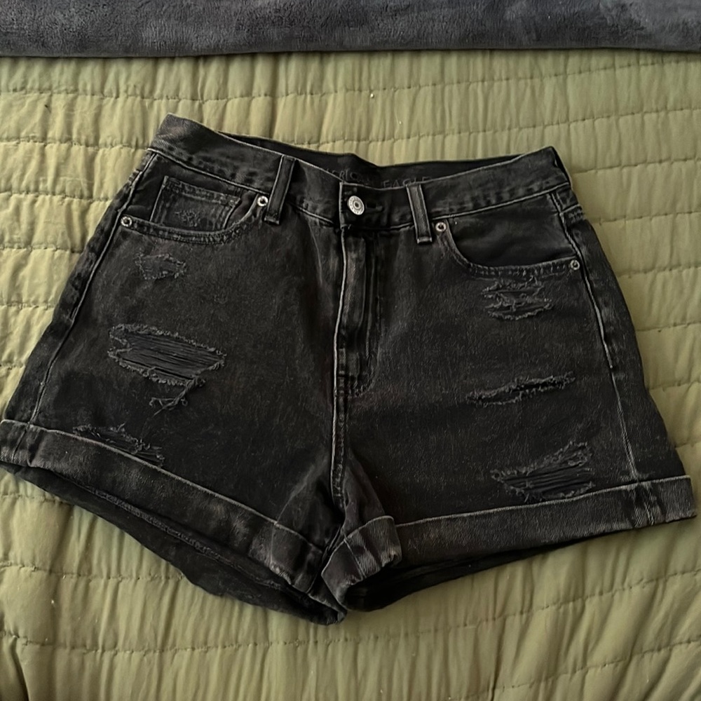 Black American Eagle Shorts